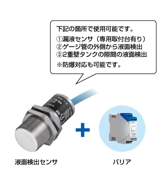 漏液・浸水・冠水の検出